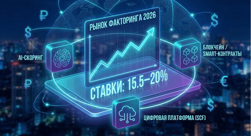 Рынок факторинга 2026: прогнозы ставок и новые технологии